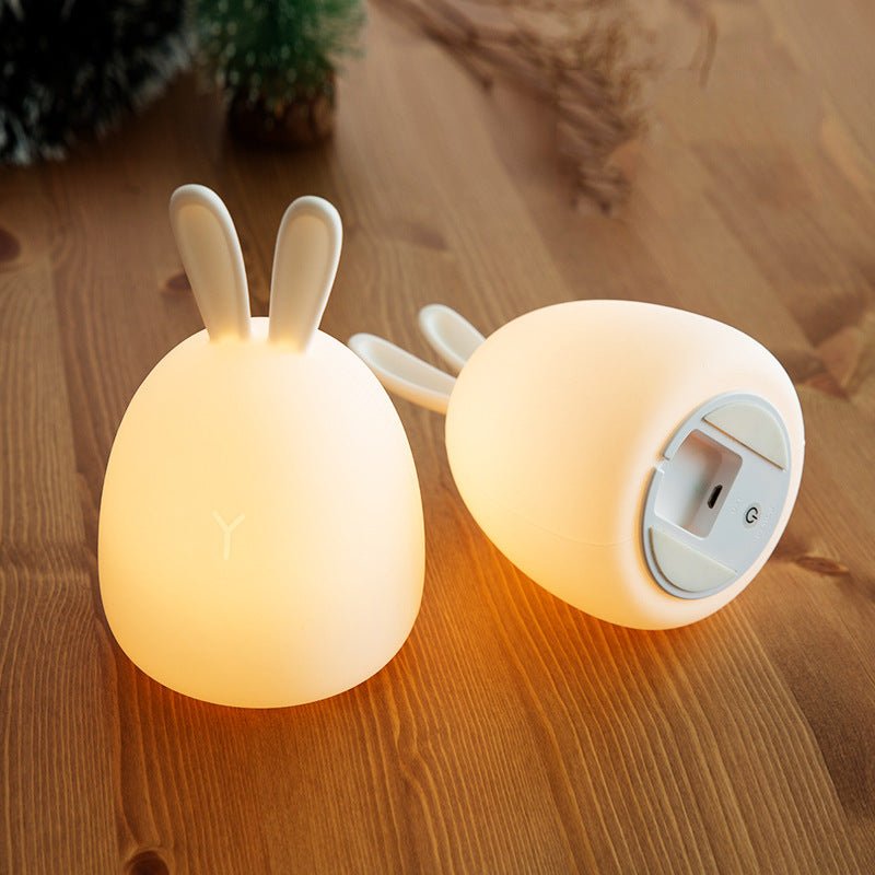 Fat Rabbit Colorful Pat Silicone Lamp - Zambeel