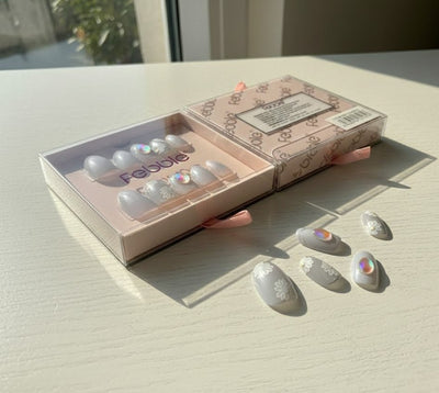 Febble - French Crystal Tip Press - On Nails (Original) - Zambeel