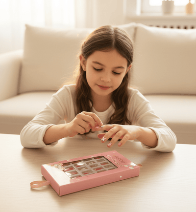 Febble - Kids Pink Bunny False Nails (Original) - Zambeel