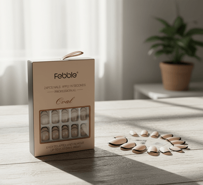 Febble - Oval Classic French Line Press - On Nails (Original) - Zambeel