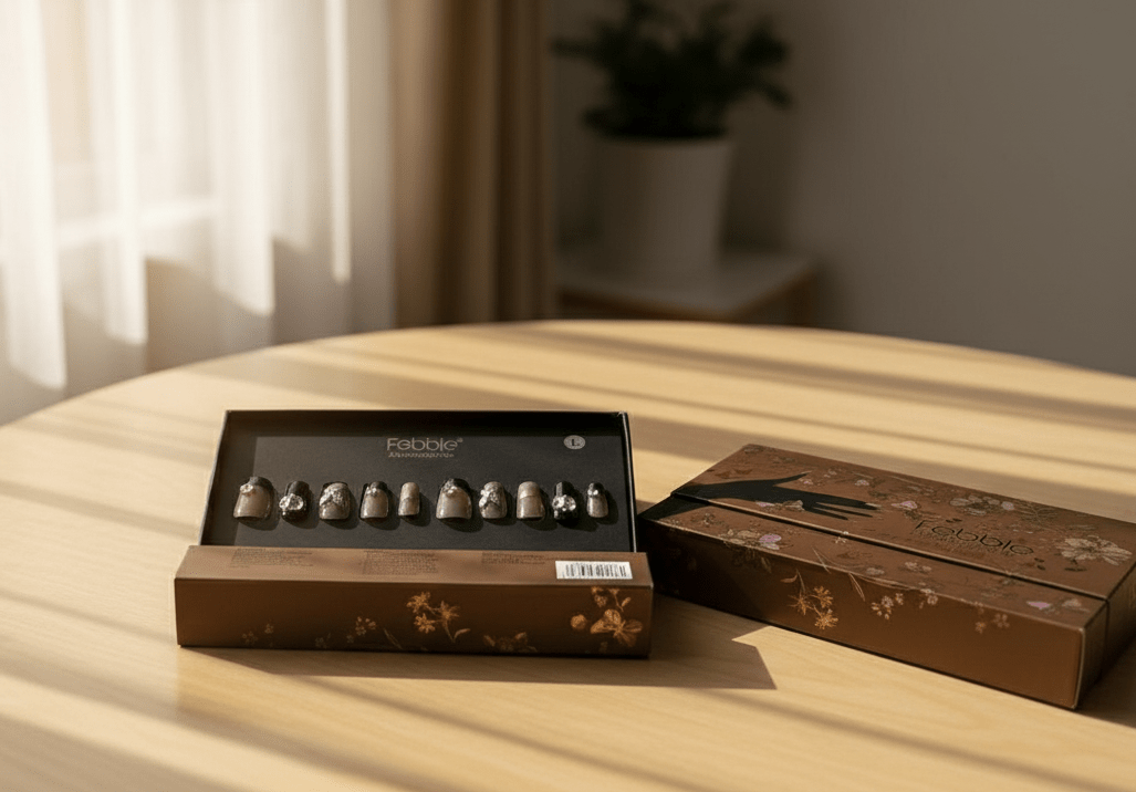 Febble - Wing Butterfly Noir Nails (Original) - Zambeel