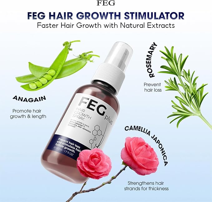 FEG Plus Hair Growth Spray (Original) - Zambeel