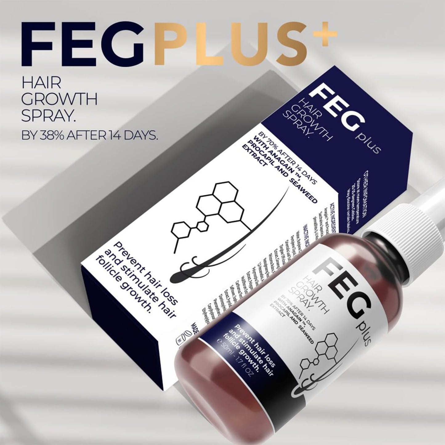 FEG Plus Hair Growth Spray (Original) - Zambeel