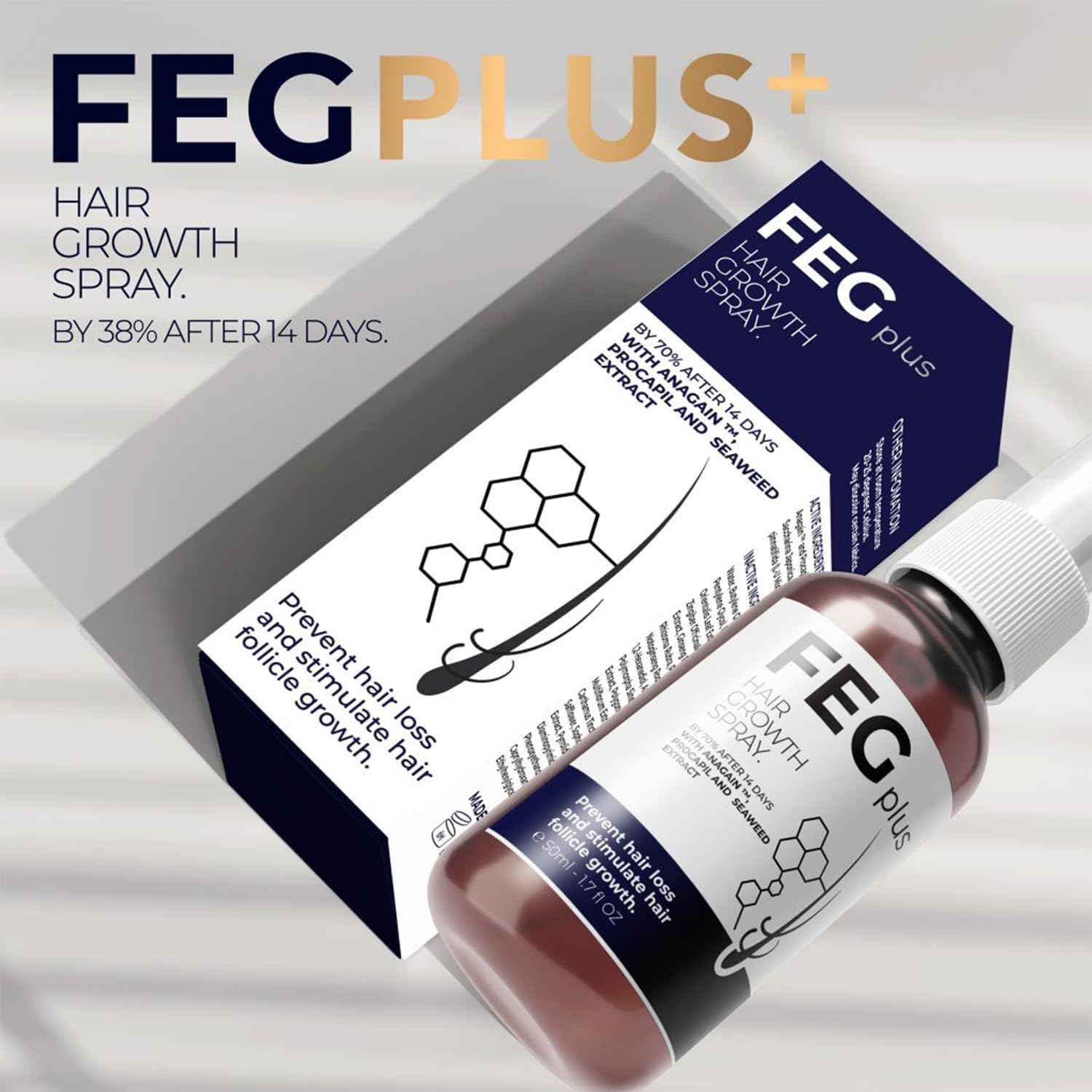 FEG Plus Hair Growth Spray (Original) - Zambeel