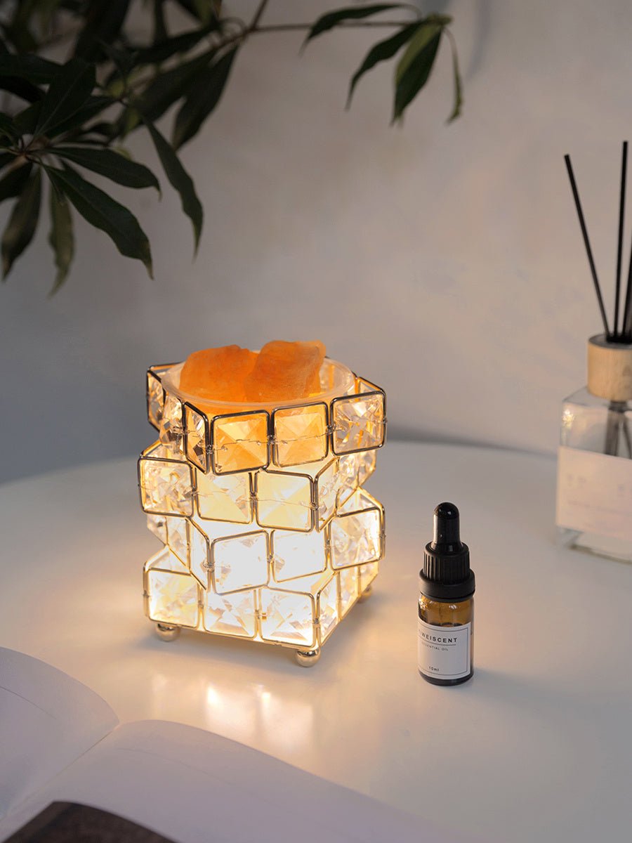 Fire Aromatherapy Crystal Diffuser Indoor Durable Household Night Light - Zambeel