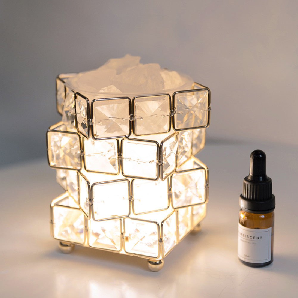Fire Aromatherapy Crystal Diffuser Indoor Durable Household Night Light - Zambeel