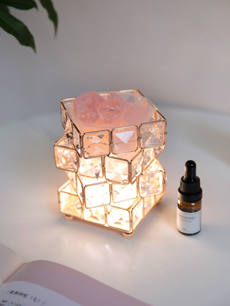 Fire Aromatherapy Crystal Diffuser Indoor Durable Household Night Light - Zambeel