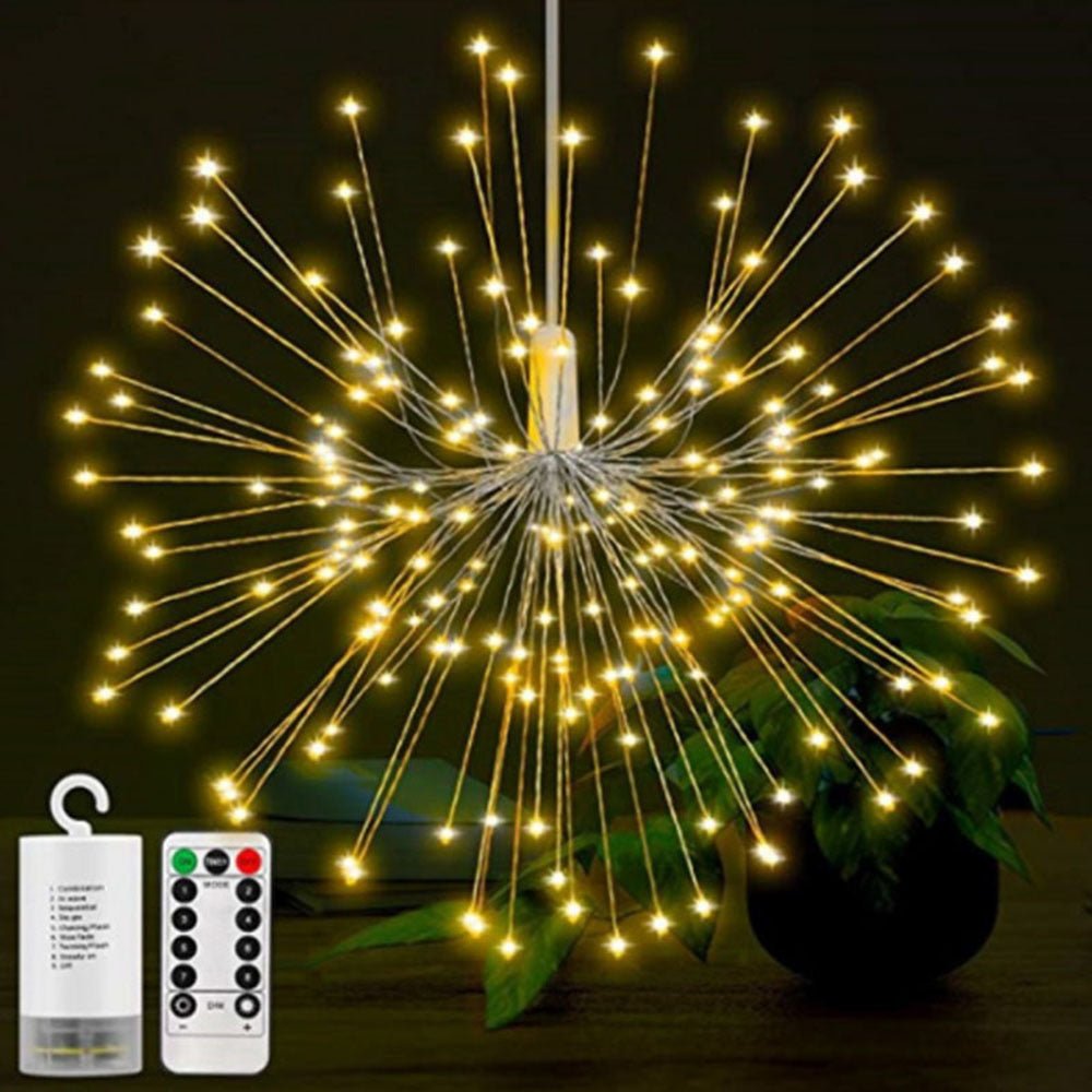 Firework Lights, Explosion Star, Silver Line Lights - Zambeel