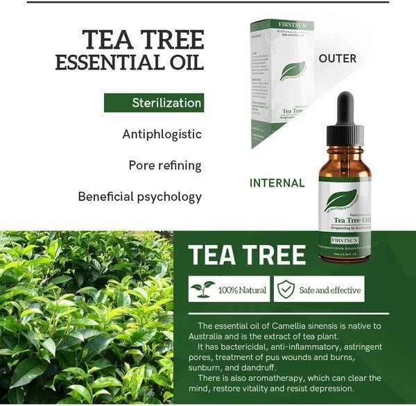 Firstsun Tea Tree Essential Oil - Zambeel