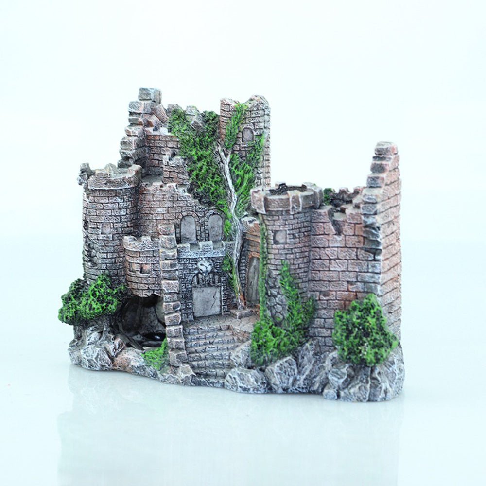 Fish Tank Resin Castle Decoration - Zambeel