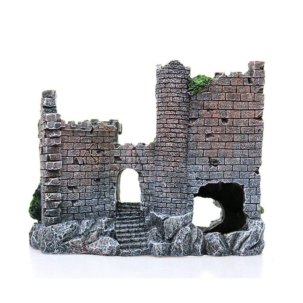 Fish Tank Resin Castle Decoration - Zambeel