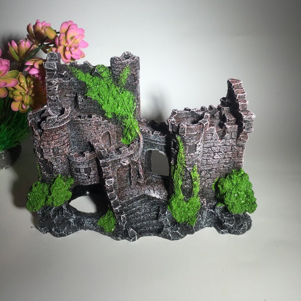 Fish Tank Resin Castle Decoration - Zambeel