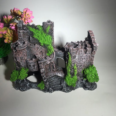 Fish Tank Resin Castle Decoration - Zambeel