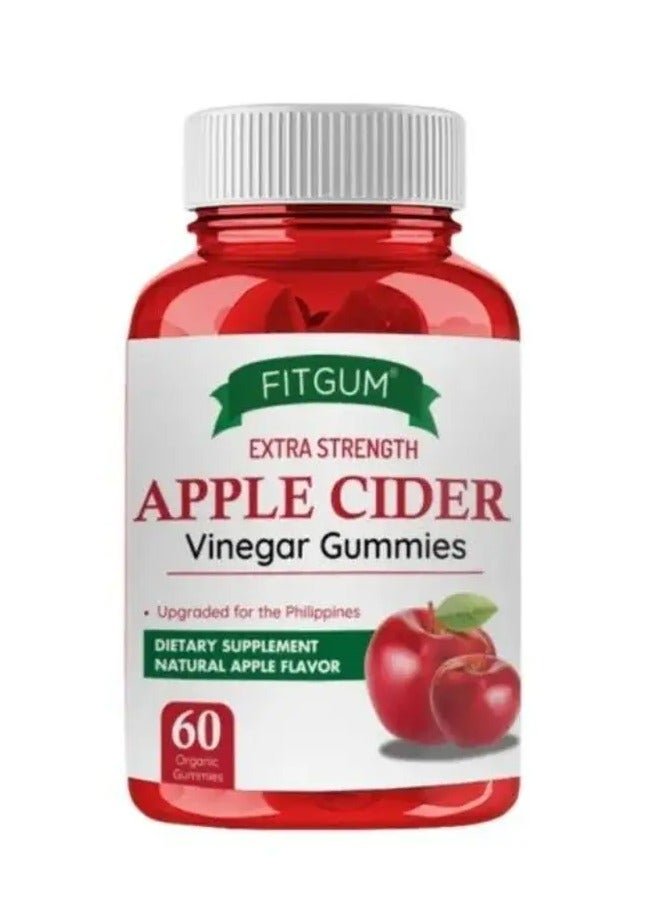 FitGum - Extra Strength Apple Cider Vinegar Gummies (Original) - Zambeel