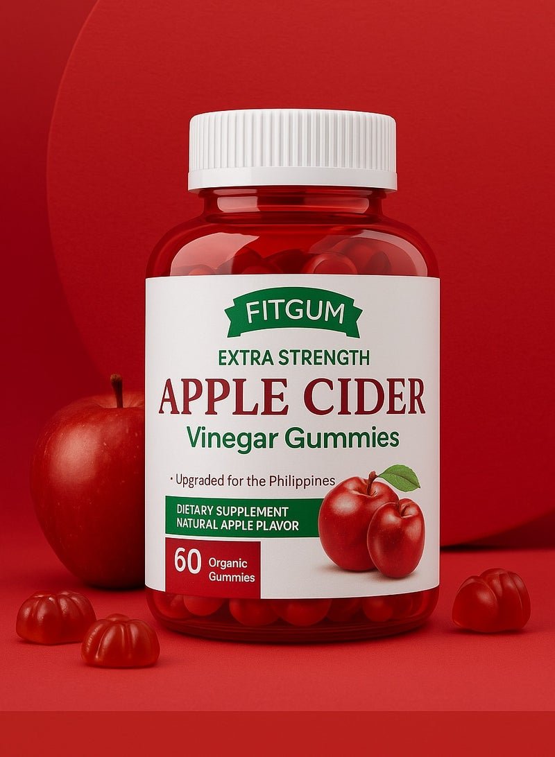FitGum - Extra Strength Apple Cider Vinegar Gummies (Original) - Zambeel