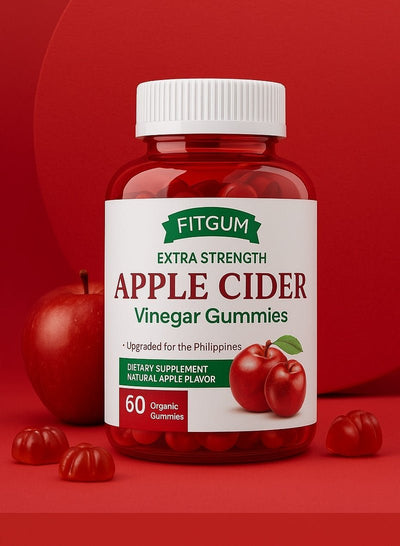 FitGum - Extra Strength Apple Cider Vinegar Gummies (Original) - Zambeel