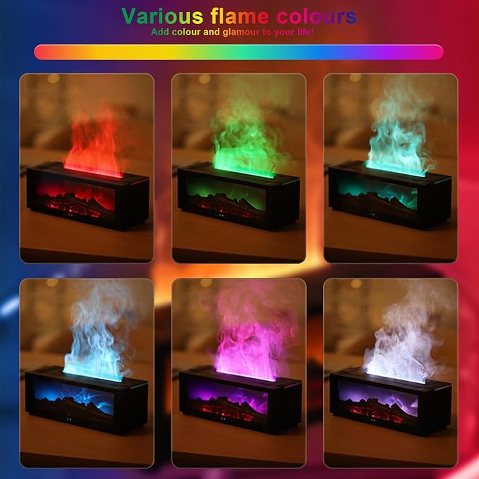 Flame Fireplace Aroma Diffuser - Zambeel