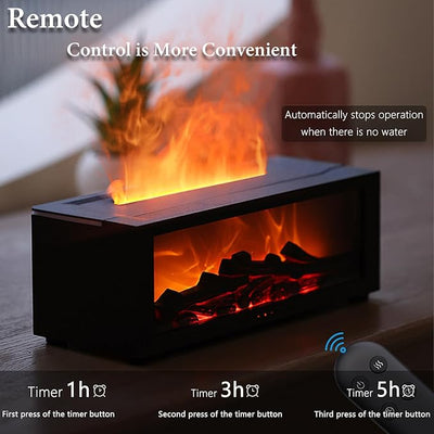 Flame Fireplace Aroma Diffuser - Zambeel