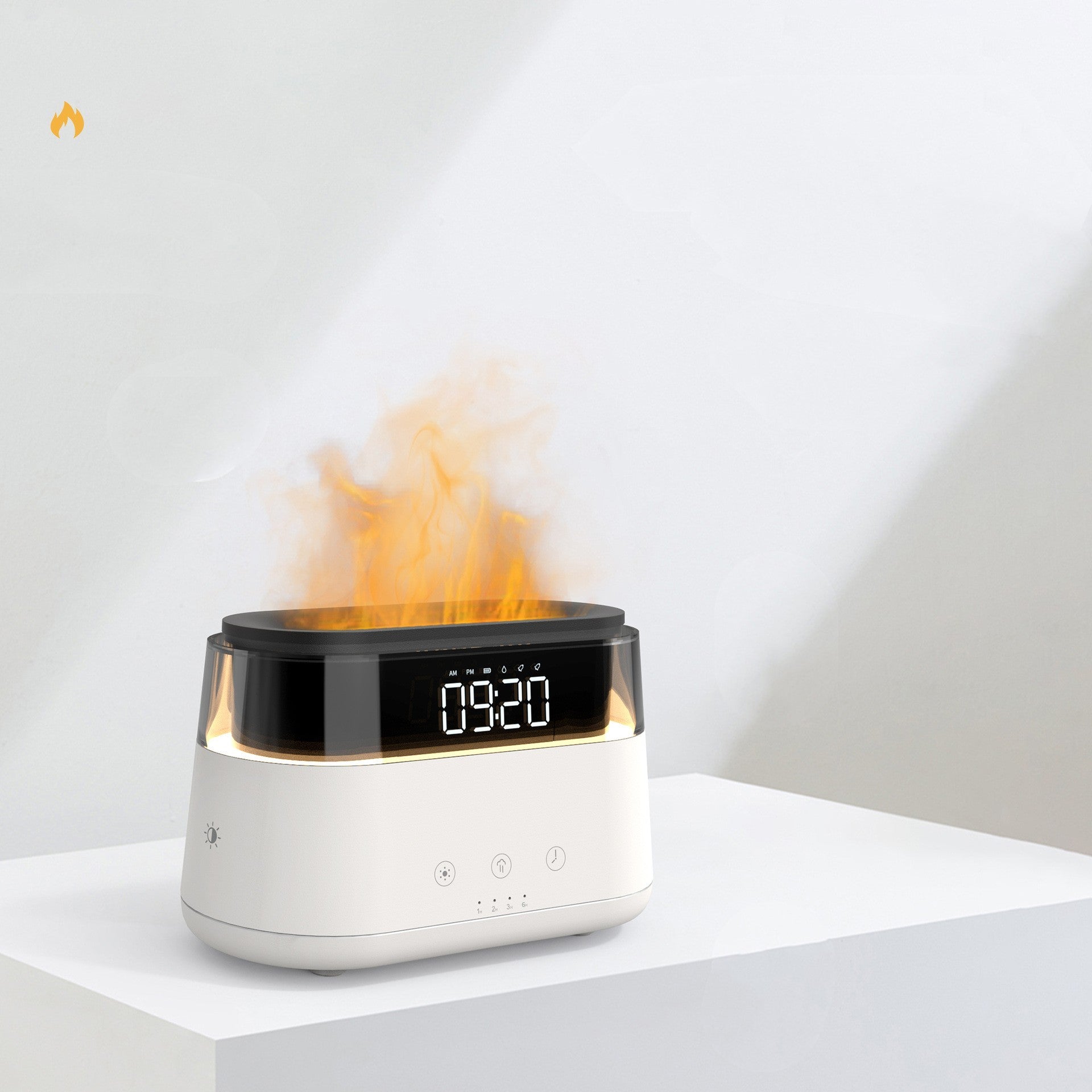 Flame Humidifier With Clock Bedroom Of Intelligent Timed Fragrance Spraying Machine For Home Use - Zambeel