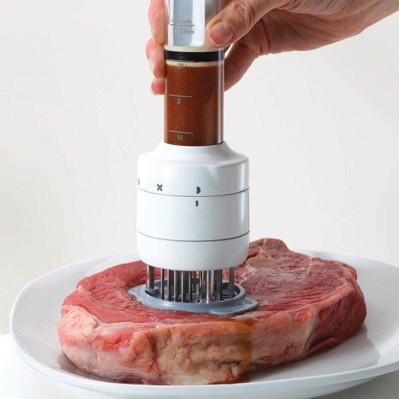 FlavorPress Sauce Injector & Tenderizer - Zambeel