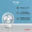 Flexy - Rechargeable Table Fan - Zambeel