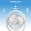 Flexy - Rechargeable Table Fan - Zambeel