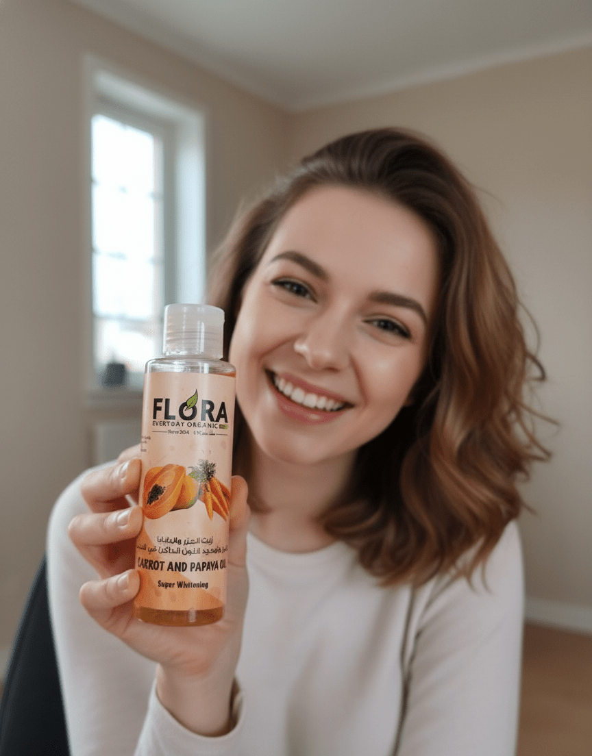 Flora Everyday Organic - Carrot & Papaya Oil (Original) - Zambeel