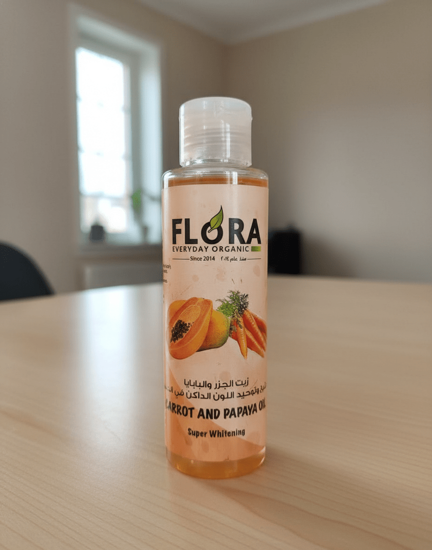 Flora Everyday Organic - Carrot & Papaya Oil (Original) - Zambeel