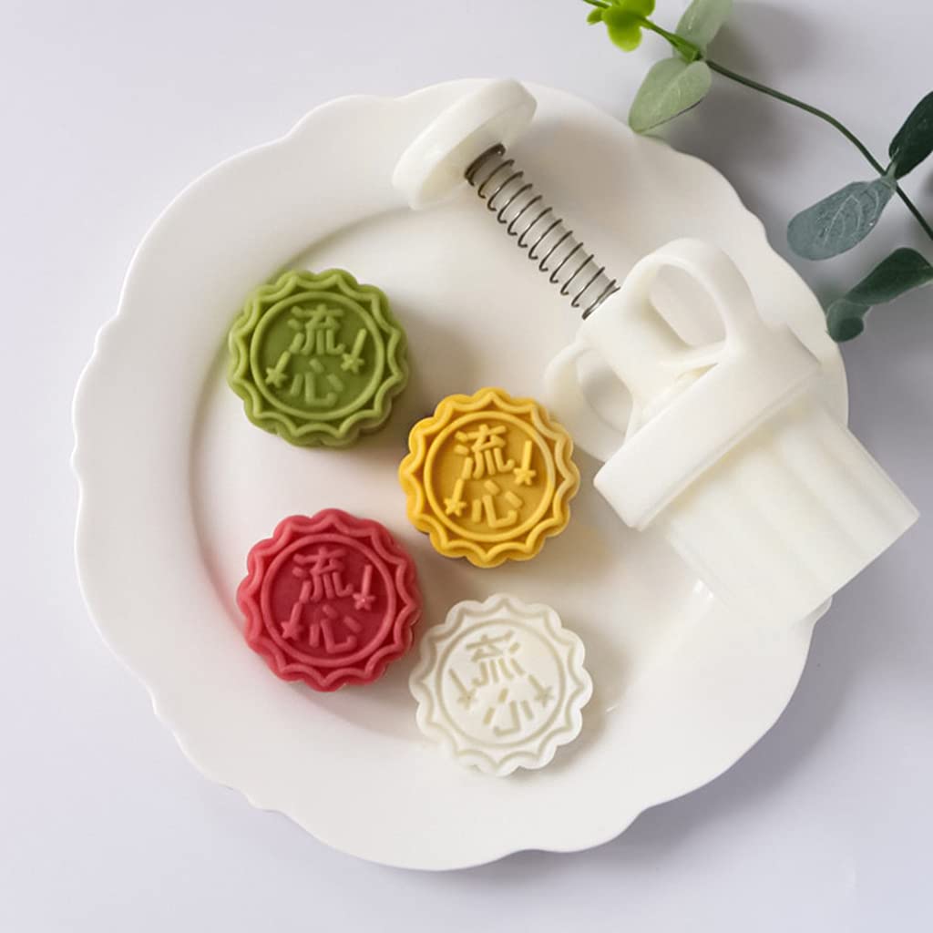Floral Mooncake Mold Press - Zambeel