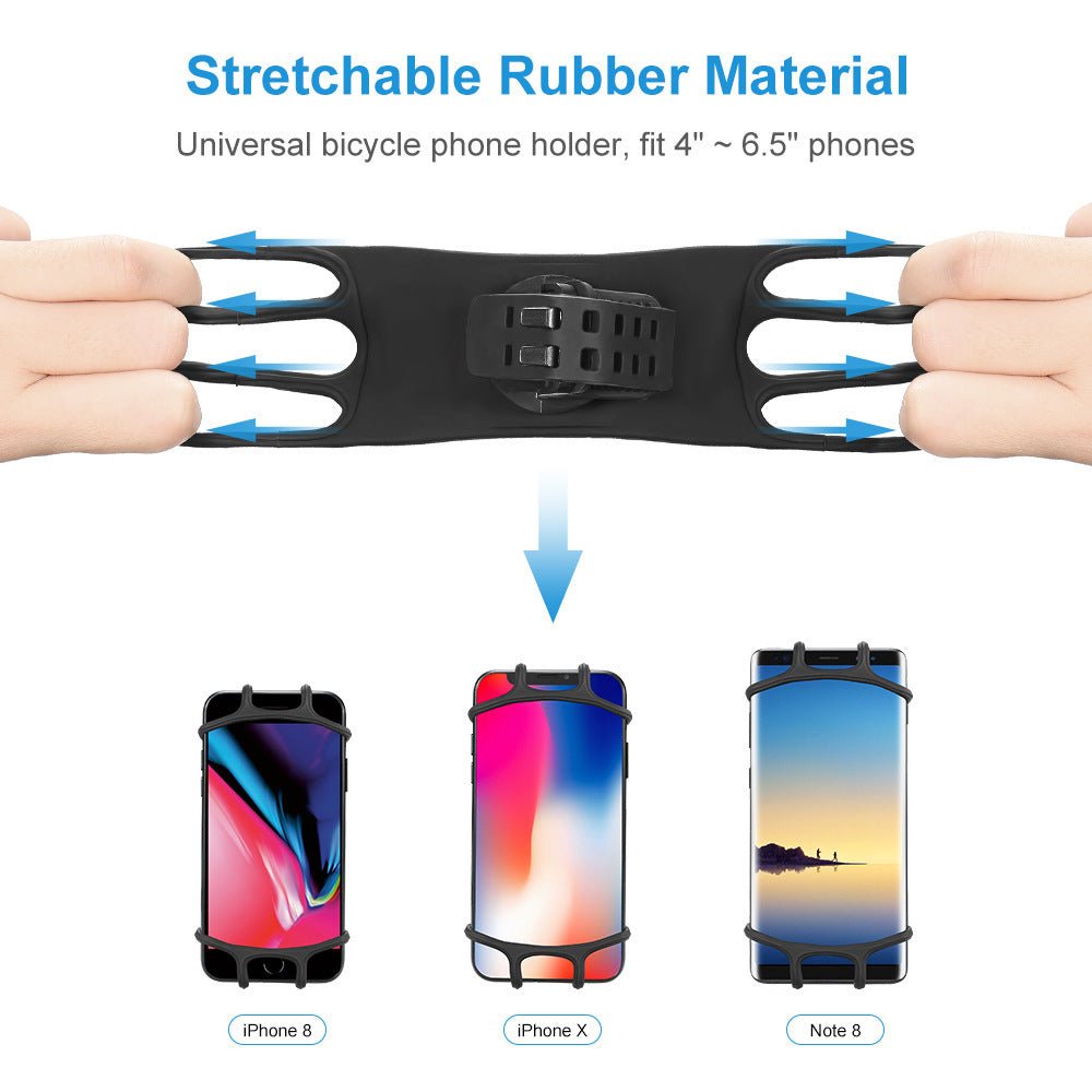 Floveme Bicycle Silicone Phone Holder - Zambeel