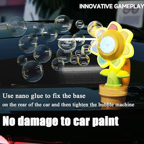 Flower Bubble Machine Toy - Zambeel