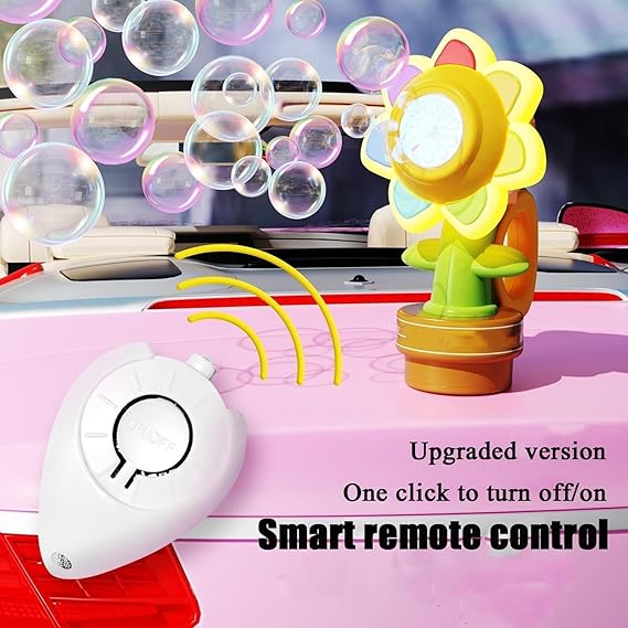 Flower Bubble Machine Toy - Zambeel