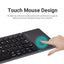 Foldable Bluetooth Keyboard with Touchpad - Zambeel