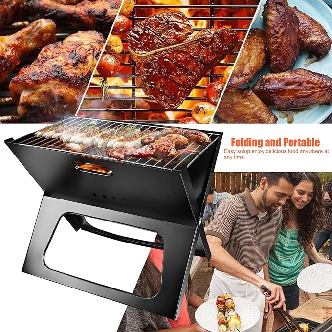 Foldable Charcoal Grill - Zambeel