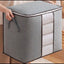 Foldable Clothes Storage Bag with Zipper & Handles - Zambeel