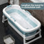 Foldable Lengthened Bath Tub © - Zambeel
