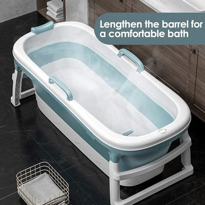 Foldable Lengthened Bath Tub © - Zambeel