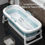 Foldable Lengthened Bath Tub © - Zambeel