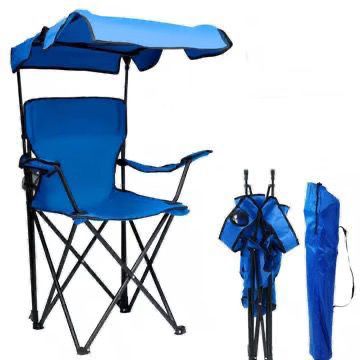Foldable Outdoor Chair with Sun Canopy - Zambeel