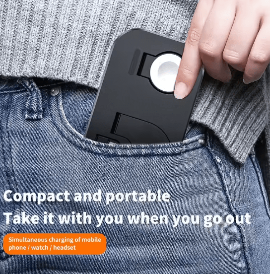 Foldable Wireless Charger Dock - Zambeel