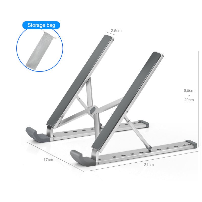Folding Lifting Desktop Notebook Tablet Computer Stand - Zambeel