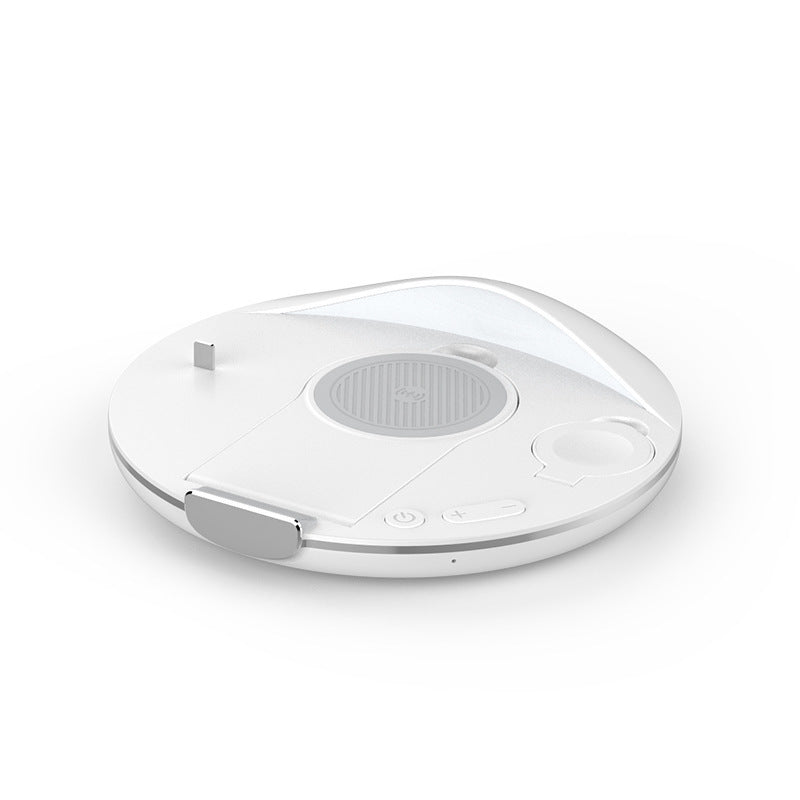 Folding Three - in - one Wireless Charger Vertical Desktop Phone Holder - Zambeel