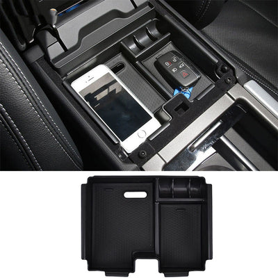 Forx Range Rover Evoque Center Console Organizer Tray Armrest - Zambeel