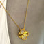Four - Leaf Clover Gold Pendant Necklace - Zambeel