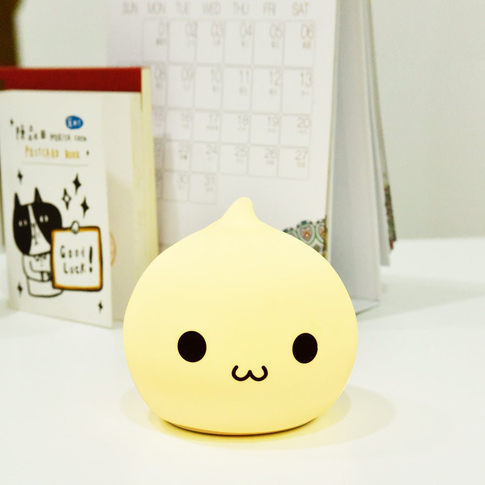 Free star adorable rabbit colorful Nightlight Christmas gifts customized small adorable cool lamp lamp - Zambeel