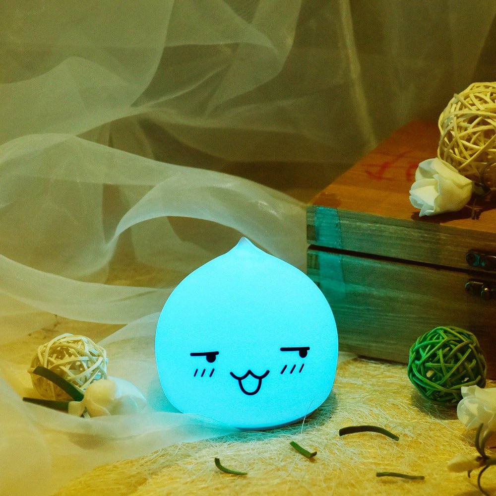 Free star adorable rabbit colorful Nightlight Christmas gifts customized small adorable cool lamp lamp - Zambeel