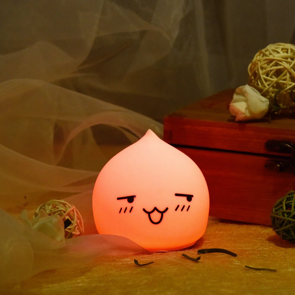 Free star adorable rabbit colorful Nightlight Christmas gifts customized small adorable cool lamp lamp - Zambeel