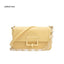French Minority Textured Shoulder Cowhide Crossbody Bag - Zambeel