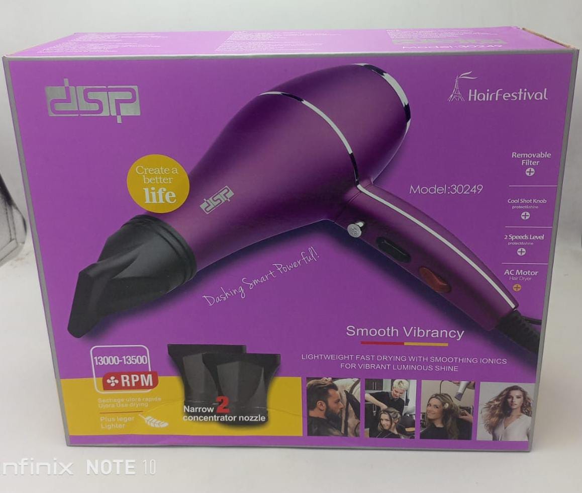 Frizz Free Hair Dryer - Zambeel