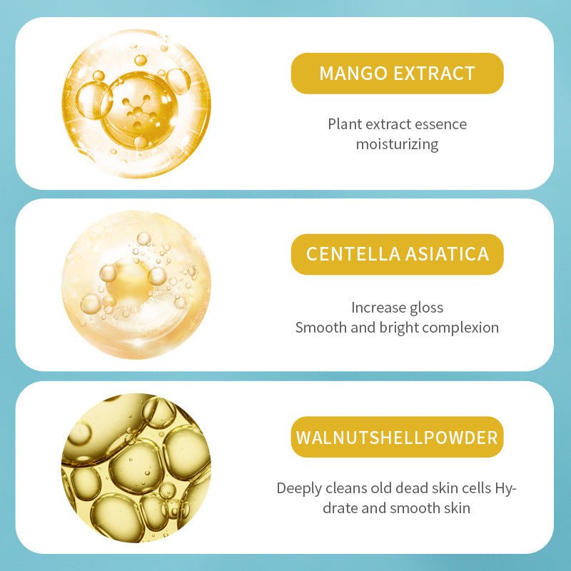 Fruit Bath Salt Scrub Cream Exfoliating Body Care - Zambeel